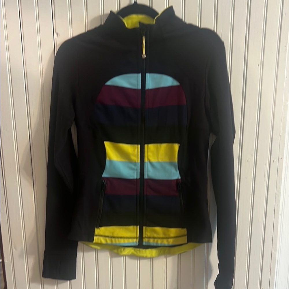 Colorful Striped Women's Jacket